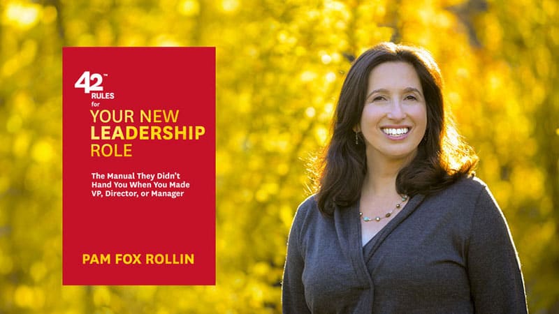 Pam book fox your new leadership role
